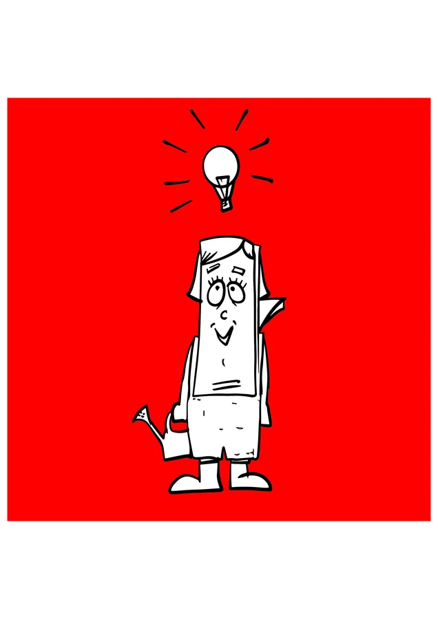 Kvačica book illustration — staple characters in city environment
